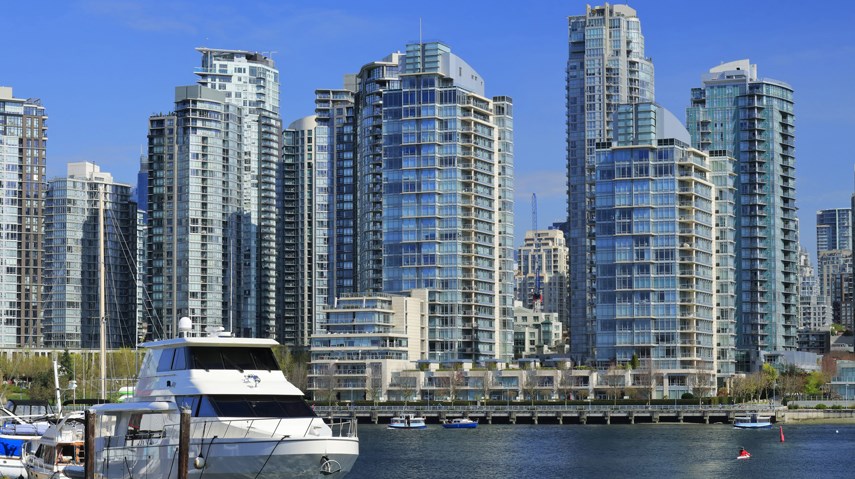 Yaletown False Creek high-rise condo towers Vancouver