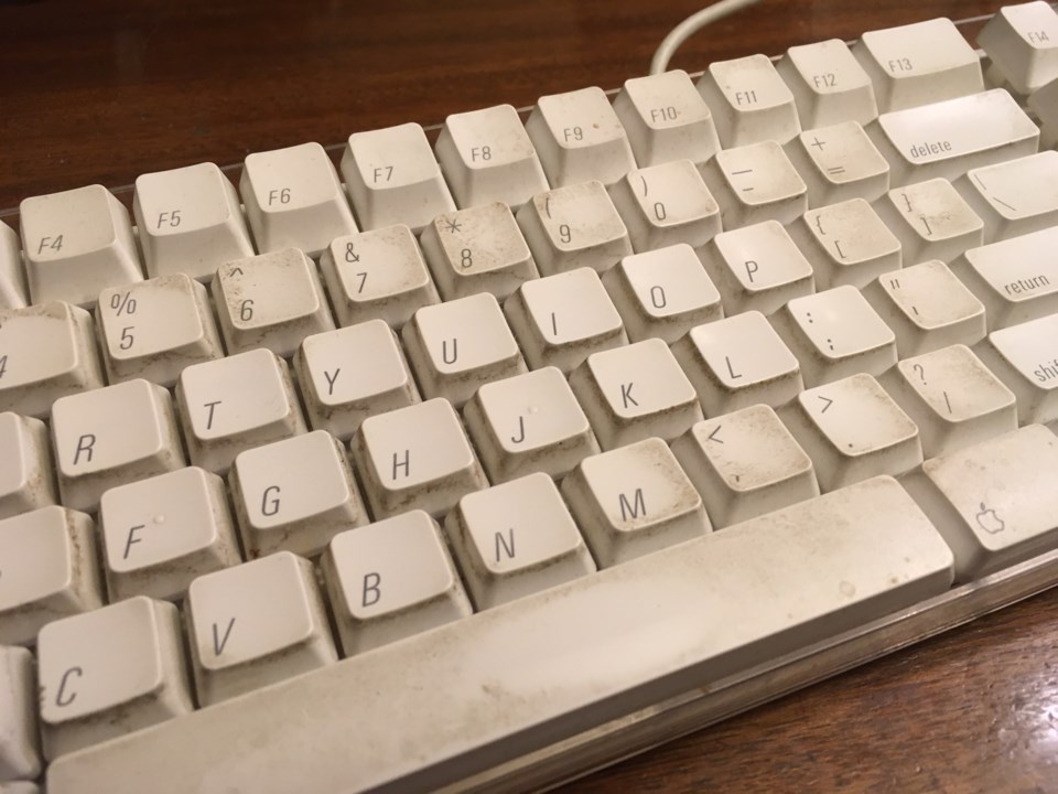 Computer keyboard generic photo