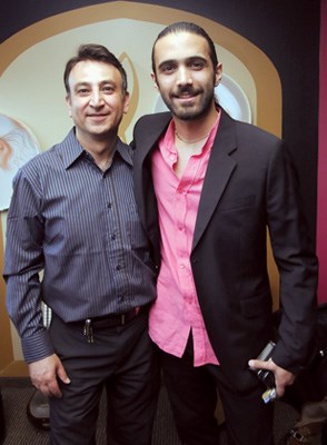 Kereshmeh Ensemble's Ramin Bahrami and Arjang Ataollahi