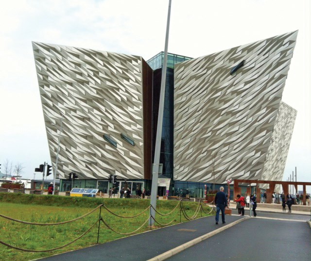 Titanic Belfast, the world’s largest Titanic exhibition: “the true legend of the Titanic in the city where it all began.”
