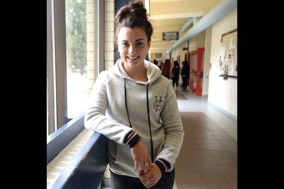 Danika Rode, 18, graduated from the Transitional Alternate Program Secondary (TAPS) at the Centre for Learning Alternatives. Citizen photo by Brent Braaten   June 14 2016