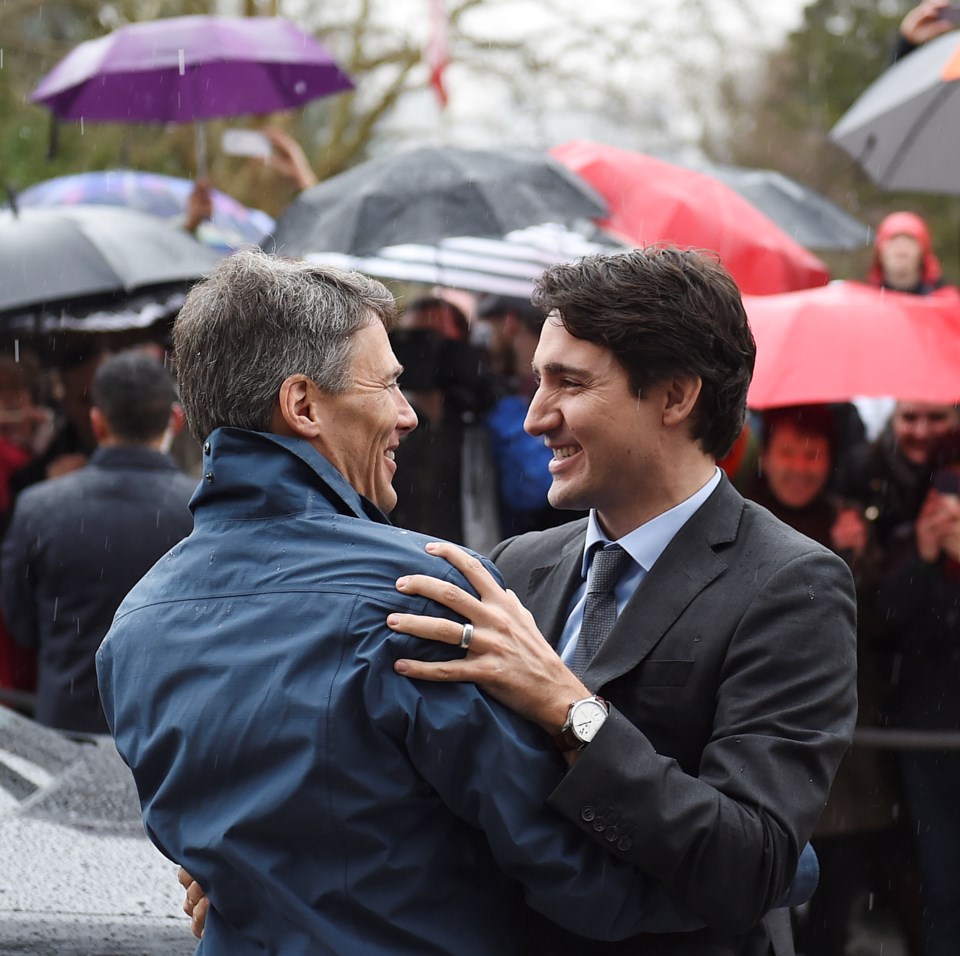 Mayor Gregor Robertson puts his so-called bromance with Prime Minister Justin Trudeau to the test as