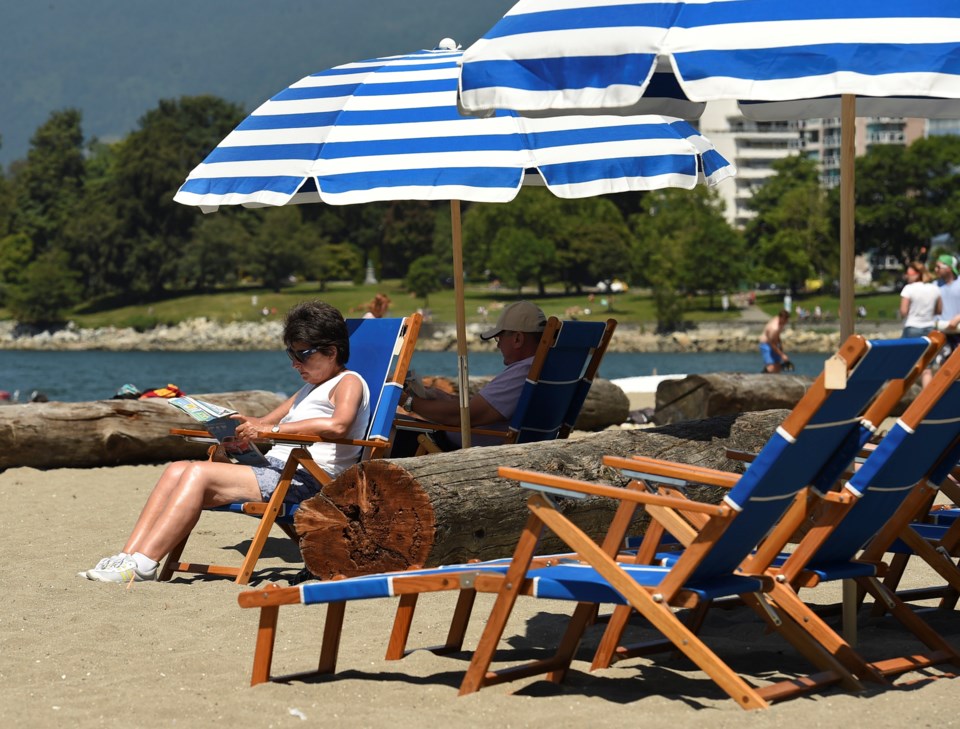 park board chair umbrella rental
