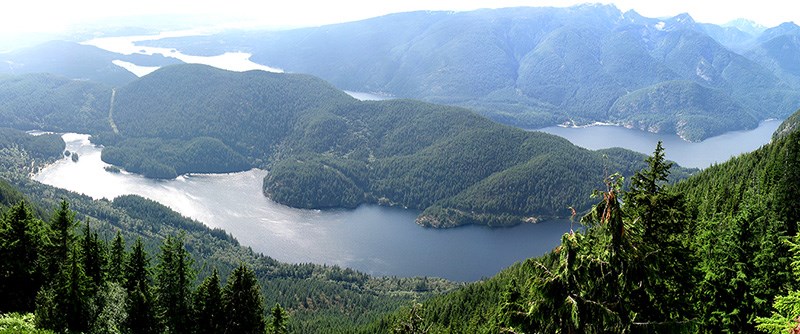 The view from “The Pulpit” viewpoint.