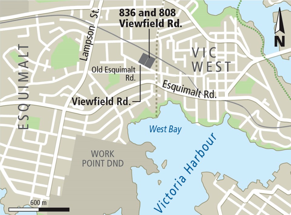 Map - Viewfield Road warehouses