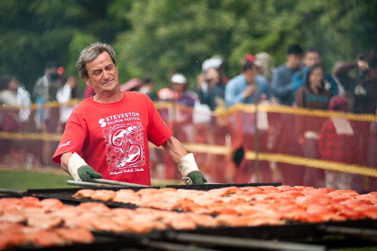 Salmon Festival will see 1,200 pounds of wild salmon cooked Richmond News