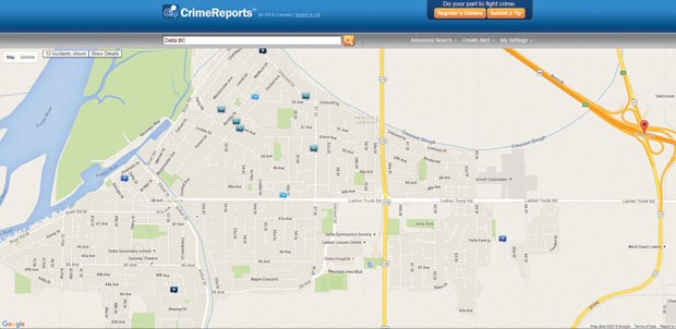 crime map