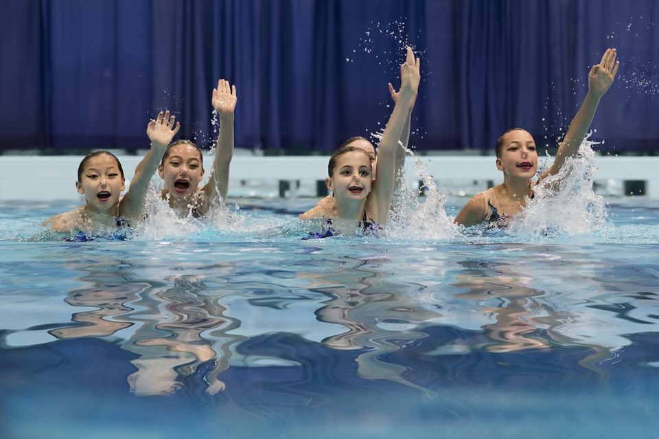 swimming