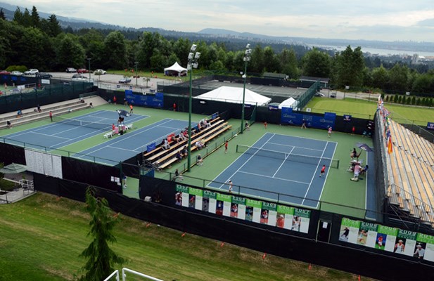 the Hollyburn country club courts.