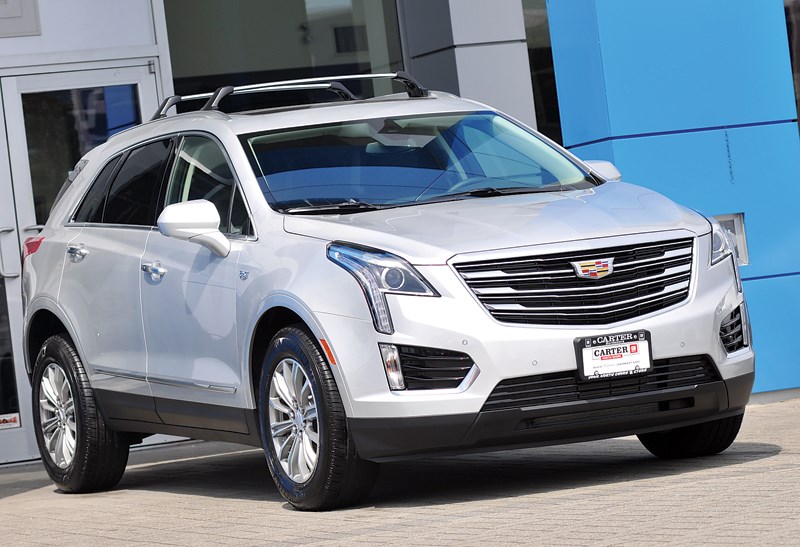 Forward-thinking Cadillac is already rolling out 2017 models, including the XT5, an all-new tall wagon that replaces the SRX. The XT5 is considerably sleeker and sharper than the outgoing model and has lost 115 kilograms, making it more powerful even though the engine has not changed. It is available at Carter GM in the Northshore Auto Mall. photo by Paul McGrath, North Shore News