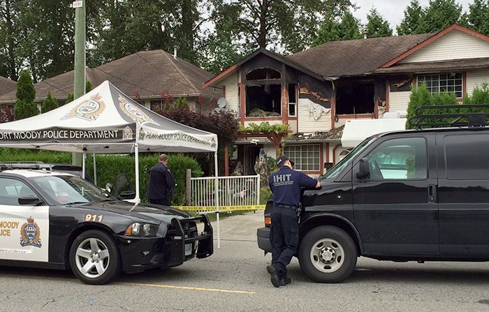 Port Moody house fire