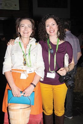 PumpkinFest co-chairwomen Sheryl Rasmussen and Jennifer Hatton
