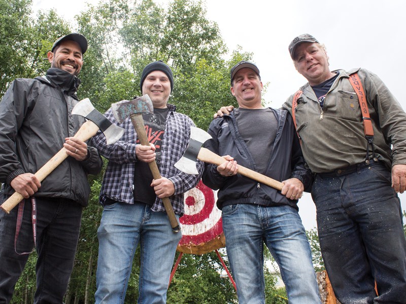 Axe throwing