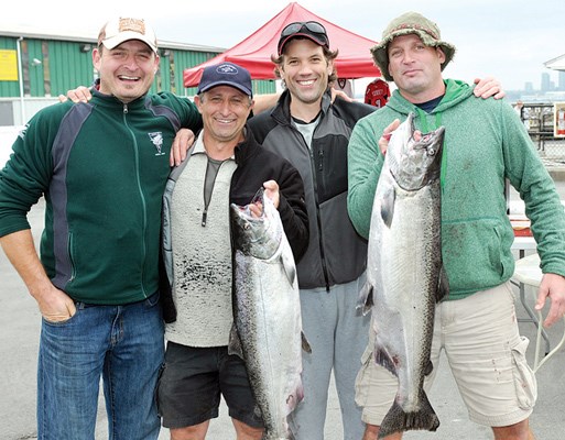 Mark Dear, Steve Dapapo, Brent Steacy and Lee Nobbs