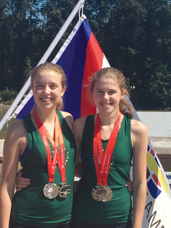 Rowers double medallists at 2016 B.C. Summer Games