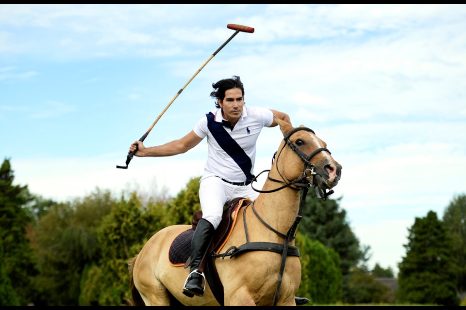 Pacific Cup polo player (and local realtor) Mauricio Vasquez.