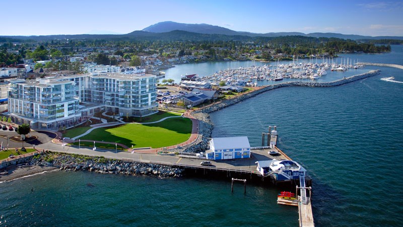 Where Sidney pier aerial