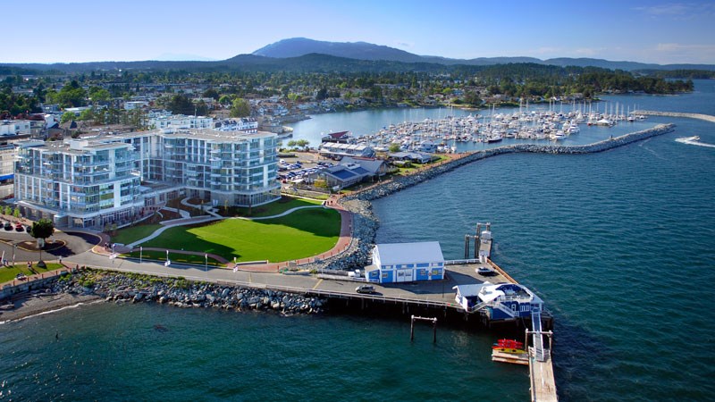 Where Sidney pier aerial