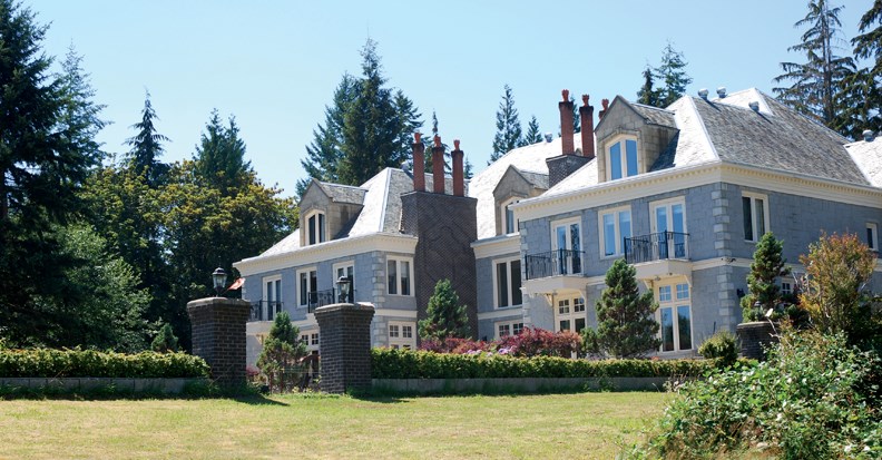 The chateau building at 1393 Port Mellon Highway.