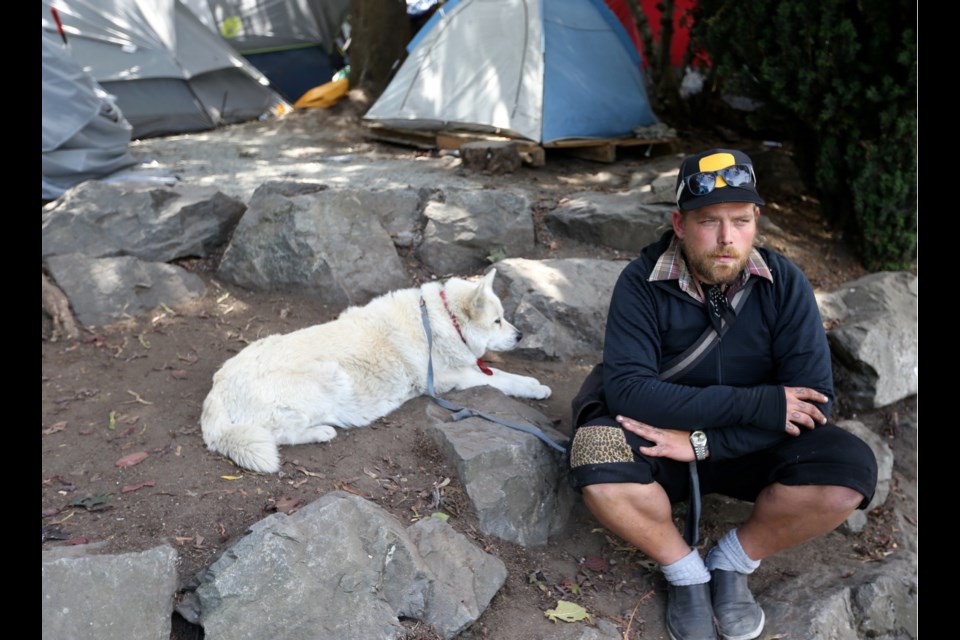 Tent city resident Joseph Towstego said he does not plan to move into supportive housing secured by the province. "I don't want cameras watching me or being told how many guests I can have. I'm 36 years old. I know how to live with neighbours and others."