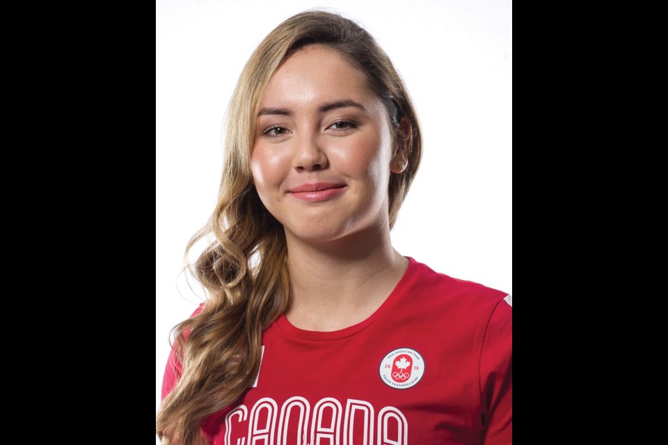 20-year-old Noemie Thomas will be competing in the 100 butterfly event.