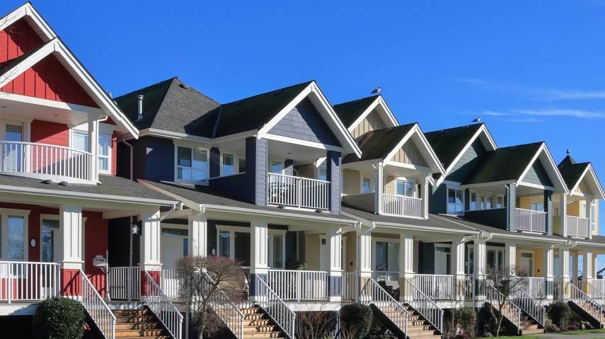 New houses in British Columbia