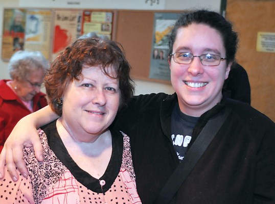 Gail Hanlon and Vickie Boughen