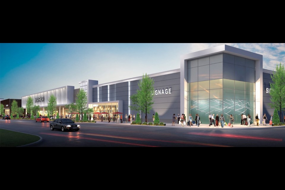 Mayfair Shopping Centre's renovation will include 100,000 square feet of new retail space.