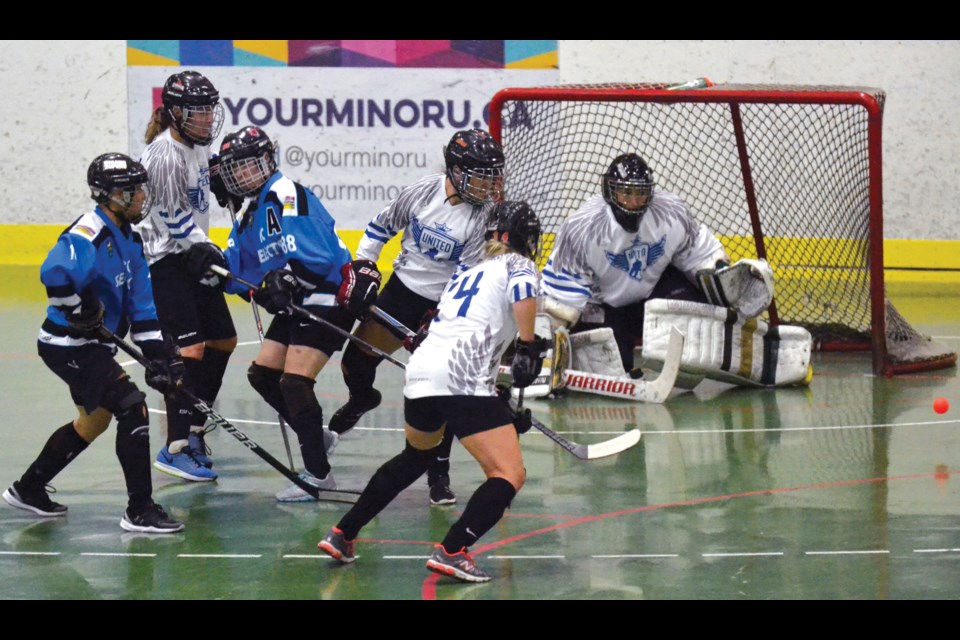 BC Selects earned a bronze medal in the women's "A" division at the recent Canadian Ball Hockey Championships held at Minoru Arenas.