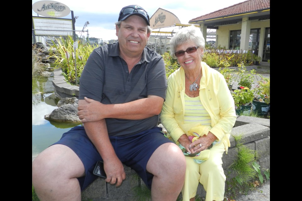 Their bags are packed, they’re ready to go. Pat Van Hest and his mom Liz Van Hest, owners of the famed Art Knapp plant stores, close shop in Richmond and head to Vancouver Island where he now calls home. Philip Raphael/Richmond News