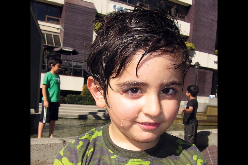 Pouya, 4, North Vancouver: “Yes. To see my friends.”