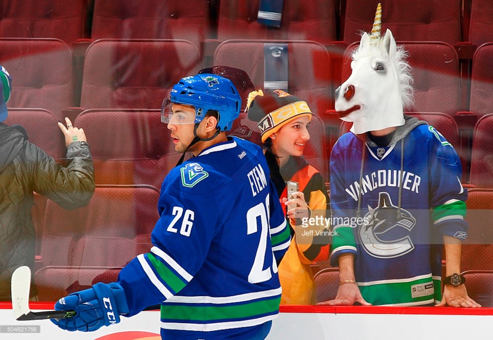 Emerson Etem and a unicorn