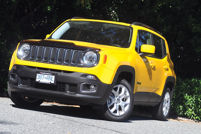 The Renegade is smaller and less powerful than most of its Jeep siblings, but the little trucklet can take you just about anywhere you want to go with ease – including straight up a mountainside. It is available Destination Chrysler in North Vancouver. photo by Paul McGrath, North Shore News