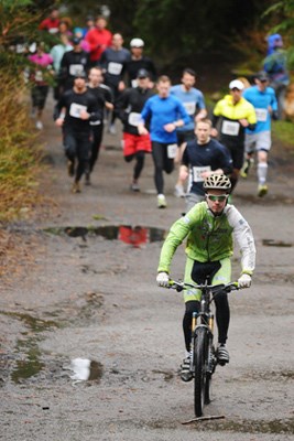 My First Trail Race sponsored by North Shore Athletics saw participating runners take on 5 km and 10 km courses through the Lower Seymour Conservation Reserve Sunday morning April 1st.