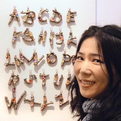 Veronica Jeong and Alphabet Pendants - My Second Language