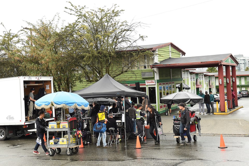 Vancouver’s booming film and television industry is having an impact on the availability of industrial space in the city. Photo Dan Toulgoet