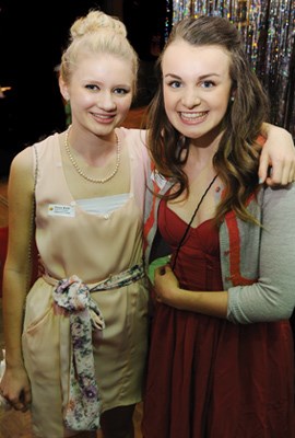 Carson Graham Grade 11 students Ursula Biehl and Ella Adkins