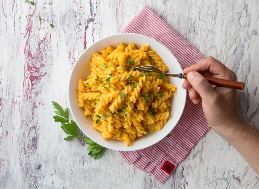 The Food Gays - Butternut Squash Pasta