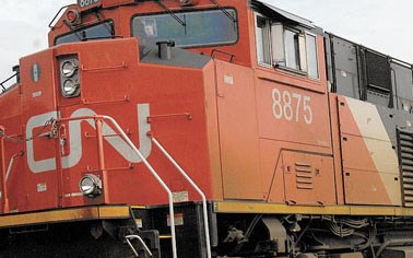 cn close up train