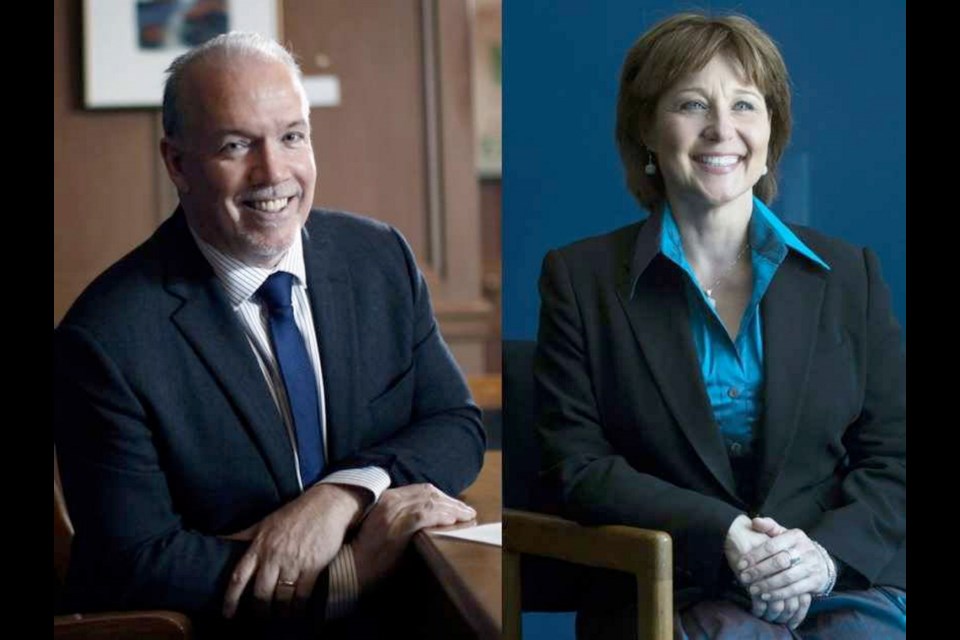 John Horgan is expected to lead the B.C. NDP into the 2017 election against Christy Clark and the B.C. Liberals.