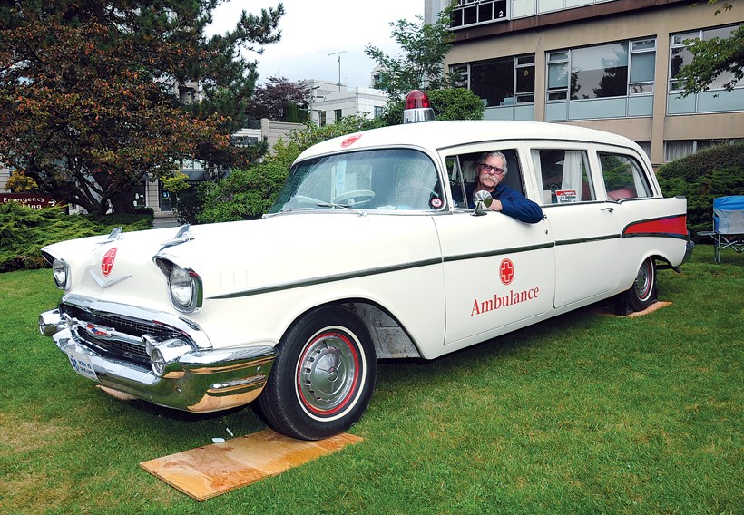 vintage ambulance