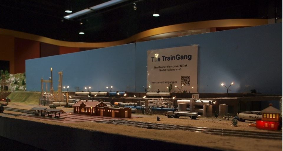 The Train Gang model train River Market