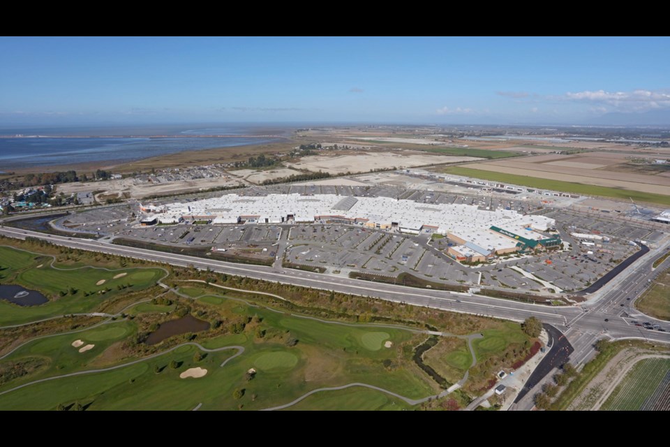 The new Tsawwassen Mills outlet mall near the ferry terminal has 180 retailers with room for another 20.