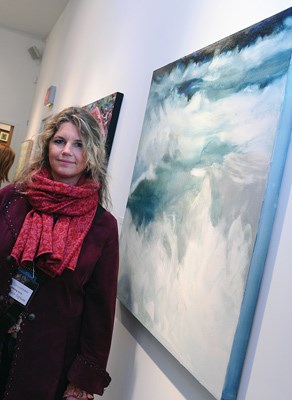 Artist Elizabeth Topham