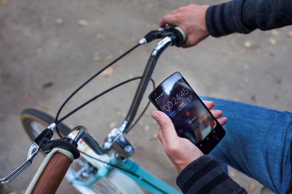 biko cycling cellphone