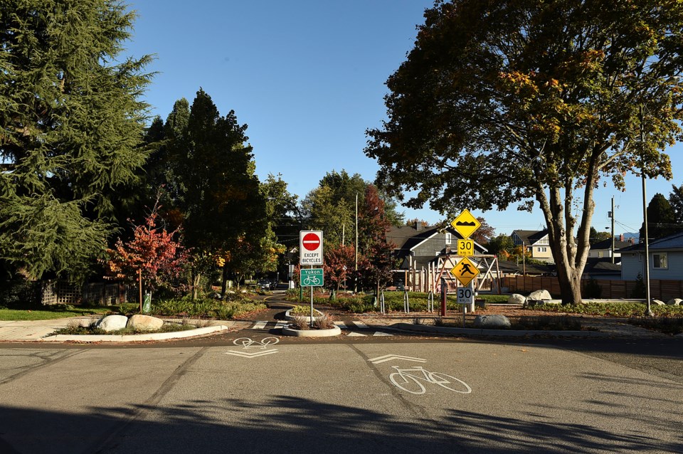 The park board is unveiling one of its newest parks, located in a leafy residential neighbourhood at