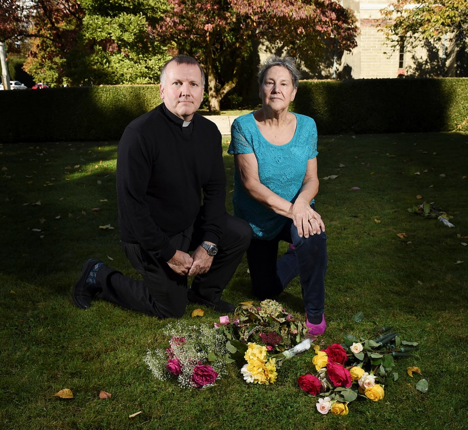 Father John Stephens and Maggie Sanders of St. John’s Shaughnessy Anglican Church