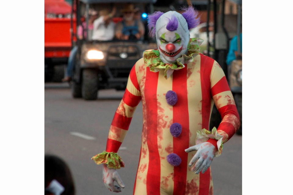 Reports of creepy clowns first started popping up in the U.S. in August.