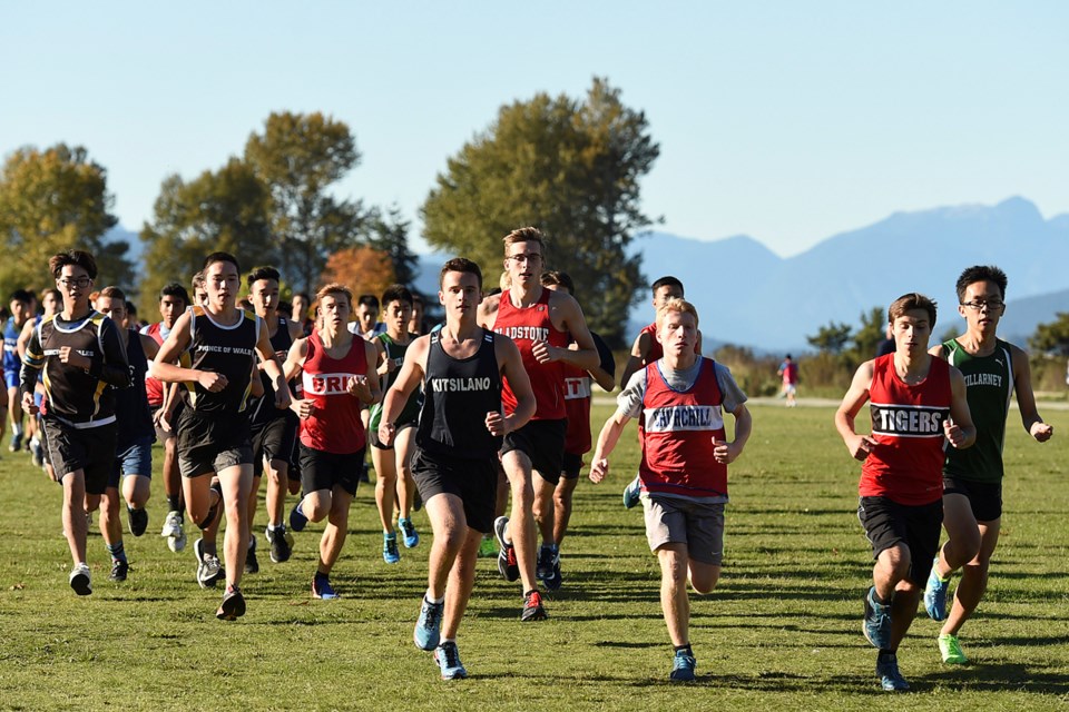 cross-country running