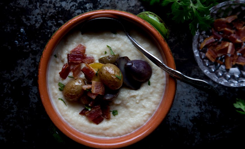 THE FOOD GAYS - Creamy Cauliflower Soup